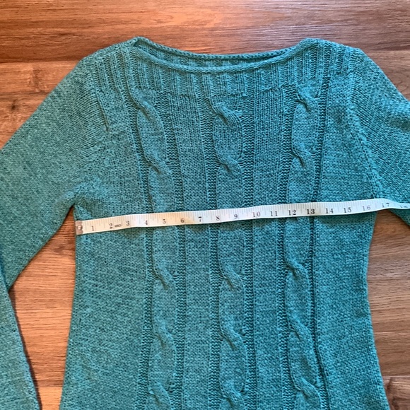 Norton Studio ribbed mint green sweater size S - Picture 4 of 10